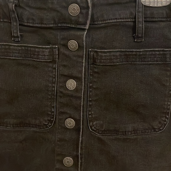Madewell black denim skirt - Picture 2 of 6
